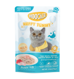 Moochie Tuna Recipe Topping Chicken Breast In Jelly Cat Food for Happy Tummy/Digestion 70g