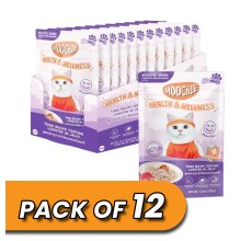 Moochie Tuna Recipe Topping Lobster In Jelly Cat Food for Health Wellness & Fitness 70g Pack of 12