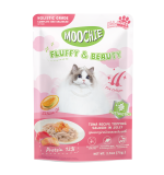 Moochie Tuna Recipe Topping Salmon In Jelly Cat Food for Fluffy & Beauty 70g