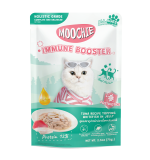 Moochie Tuna Recipe Topping Whitefish In Jelly Cat Food for Immune Booster 70g