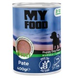 MyFood Puppy Lamb, Grain Free, 400Gr