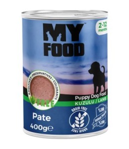 MyFood Puppy Lamb, Grain Free, 400Gr