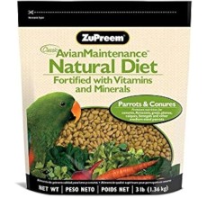 Natural Avian Diet Parrots & Conures 3Lb (1.36Kg)
