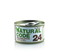 Natural Code 24 Tuna Beef & Vegetables Soft Jelly Wet Cat Food - 85G