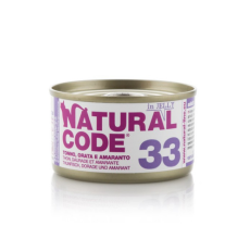 Natural Code 33 Tuna Sea Bream & Apple Soft Jelly Wet Cat Food - 85G