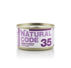 Natural Code 35 Tuna & Papaya Soft Jelly Wet Cat Food - 85G