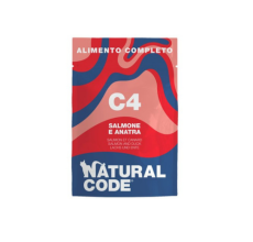 Natural Code C4 Salmon & Duck Complete Wet Cat Food - 70G