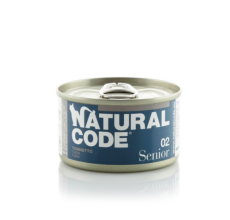 Natural Code Senior 02 Tuna Wet Cat Food - 85G