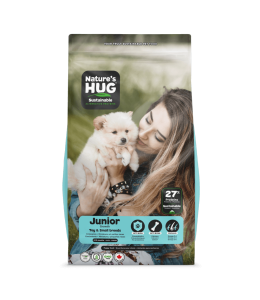TRY: Nature’s Hug Junior Growth Toy and Small Breed Sustainable Puppy Food - 2.27kg