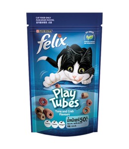 NESTLE FELIX PLAY TUBES TUNA&CRAB