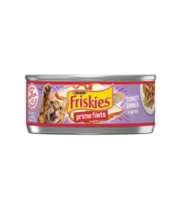 Purina Friskies Prime Fillet Cat Wet Food Turkey & Cheese 5.5oz