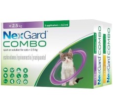 Nexgard Combo Kitten (Less Than 2.5 Kg)