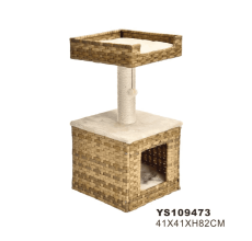Nutrapet Cat Scratcher The Hive L41*W41*H82.5 Cms - Some Parts Loose