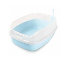Nutrapet Cat Toilet Xl Deodorized Cat Litter Box Blue 62*46*23 Cm