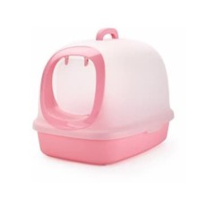 Nutrapet Cat Toilets Xxl Luxury Cat Litter Box Pink 62*46*44 Cm