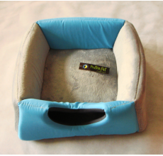 Nutrapet Catnap Convertible Birght Grey/Blue 41*41*30Cms