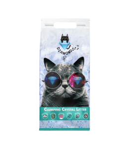 NutraPet Diamondzzz Clumping Cat Litter Silica Gel Unscented - 2.7kg