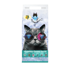 NutraPet Diamondzzz Clumping Cat Litter Silica Gel Lemon - 2.7kg