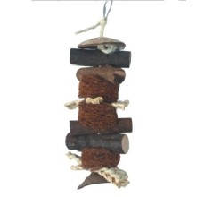 Nutrapet Hanging Bird Toy (28 x 10.3 cm) - 60% OFF SALE (May Look Old / Not New, but in Good Condition)