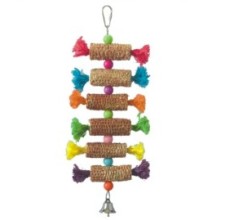 Nutrapet Hanging Bird Toy (35 x 13 cm) - 60% OFF SALE (May Look Old / Not New, but in Good Condition)
