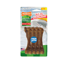Nylabone Healthy Edibles Wild Salmon Medium 4 count