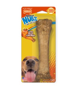 Nylabone Nubz Chicken 1Ct Card (In Shelf Tray) Xl Edible Treats