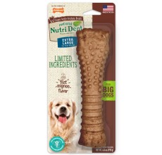 Nylabone Nutri Dent Filet Mignon Textured Souper 1Ct Card Souper Edible Treats