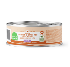 Open Farm Chicken & Grass Fed Beef Pate Wet Cat Food - 80G