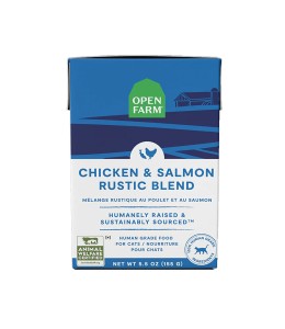 Open Farm Chicken & Salmon Rustic Blend Wet Cat Food - 155G