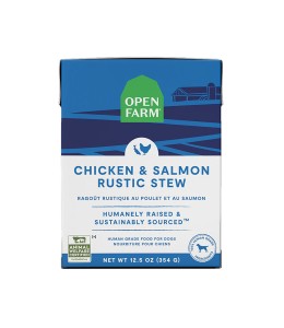 Open Farm Chicken & Salmon Rustic Stew Wet Dog Food - 354G