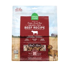Open Farm Freeze Dried Raw Grass Fed Beef Dry Dog Food - 99G