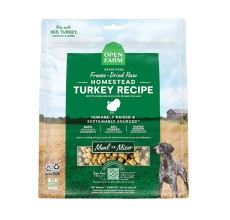 Open Farm Freeze Dried Raw Homestead Turkey Dry Dog Food - 99G
