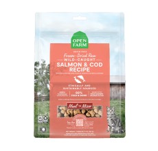 Open Farm Freeze Dried Raw Salmon & Cod Dry Cat Food - 99G