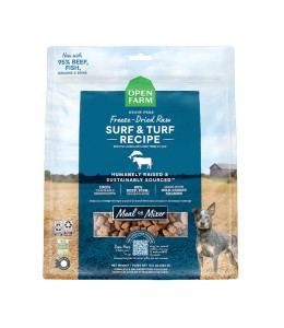 Open Farm Freeze Dried Raw Surf & Turf Recipe Dry Dog Food - 99G