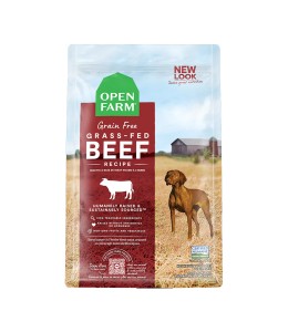 Open Farm Grain Free Grass-Fed Beef Dry Dog Food - 1.81KG