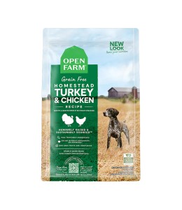 Open Farm Grain Free Homestead Turkey & Chicken Dry Dog Food - 1.81KG