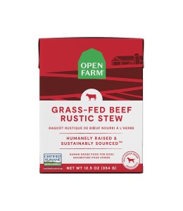 Open Farm Grass Fed Beef Rustic Stew Wet Dog Food - 354G