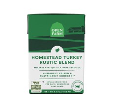 Open Farm Homestead Turkey Rustic Blend Wet Cat Food - 155G