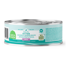 Open Farm Kitten Chicken & Salmon Pate Wet Cat Food - 80G