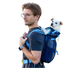 Kloud - Ultra-Light Mesh Dog Backpack with Inflatable Frame (Extra Small)