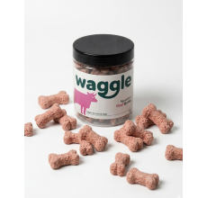 Waggle Freeze Dried Beef Bones Treats Cats & Dogs 15g