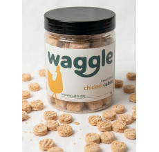 Waggle Freeze Dried Chicken Cubes Treats Cats & Dogs 30g