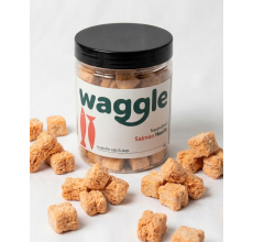 Waggle Freeze Dried Salmon Hearts Treats Cats & Dogs 40g