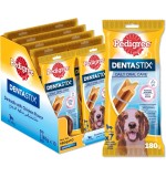 Pedigree Dentastix Daily Adult Medium Dog Treats 3 x Dental Sticks 77g - Pack of 10