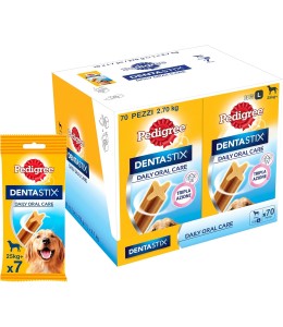Pedigree DENTASTIX Dog Treats Medium Breed Dog 7pcs Multipack 180g - Pack of 10