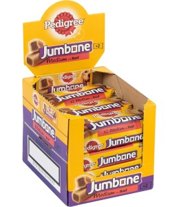 Pedigree Jumbone Beef Dog Treats - Pack of 12