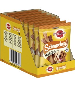 Pedigree Schmackos Stix Smoky Beef Flavour 70g - Pack of 20