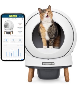 Pet Safe Ecom Smartspin Auto Litter Box Automatic Cat Litter Box