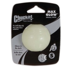 Petmate Chuckit! Max Glow Ball - Small (1-Pack) - 60% OFF SALE (May Look Old / Not New, but in Good Condition)