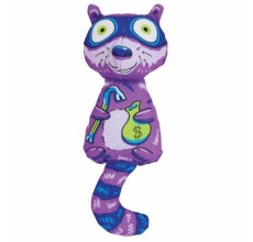 Petmate Fat Cat Mischief-Makers Raccoon - 60% OFF SALE (May Look Old / Not New, but in Good Condition)